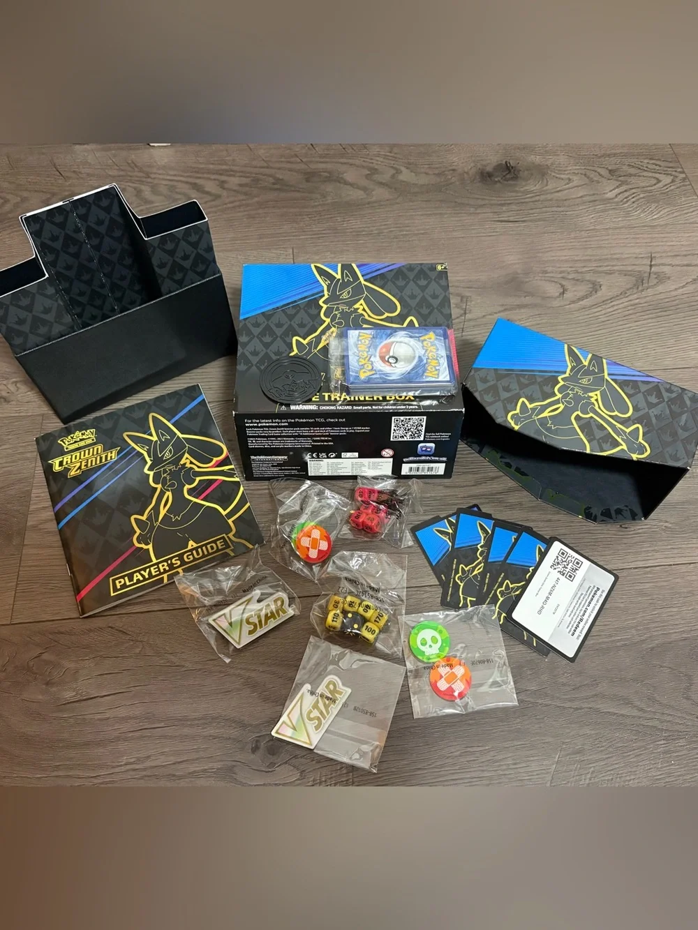 Pokemon TCG: Crown Zenith Elite Trainer Box  Opened but never used